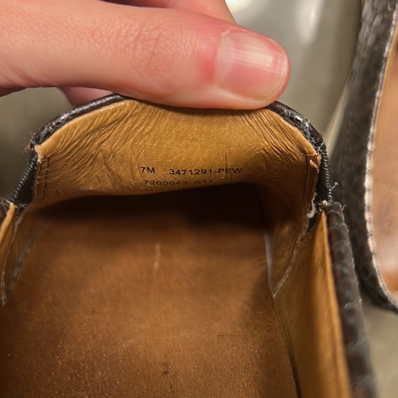 Frye Slip on Alligator Shoes - Picture 6 of 6